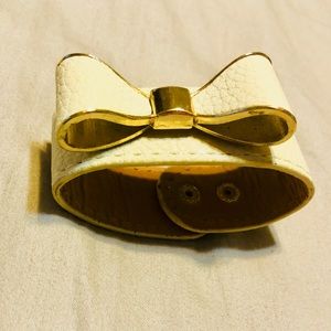 Ivory and Gold Cuff